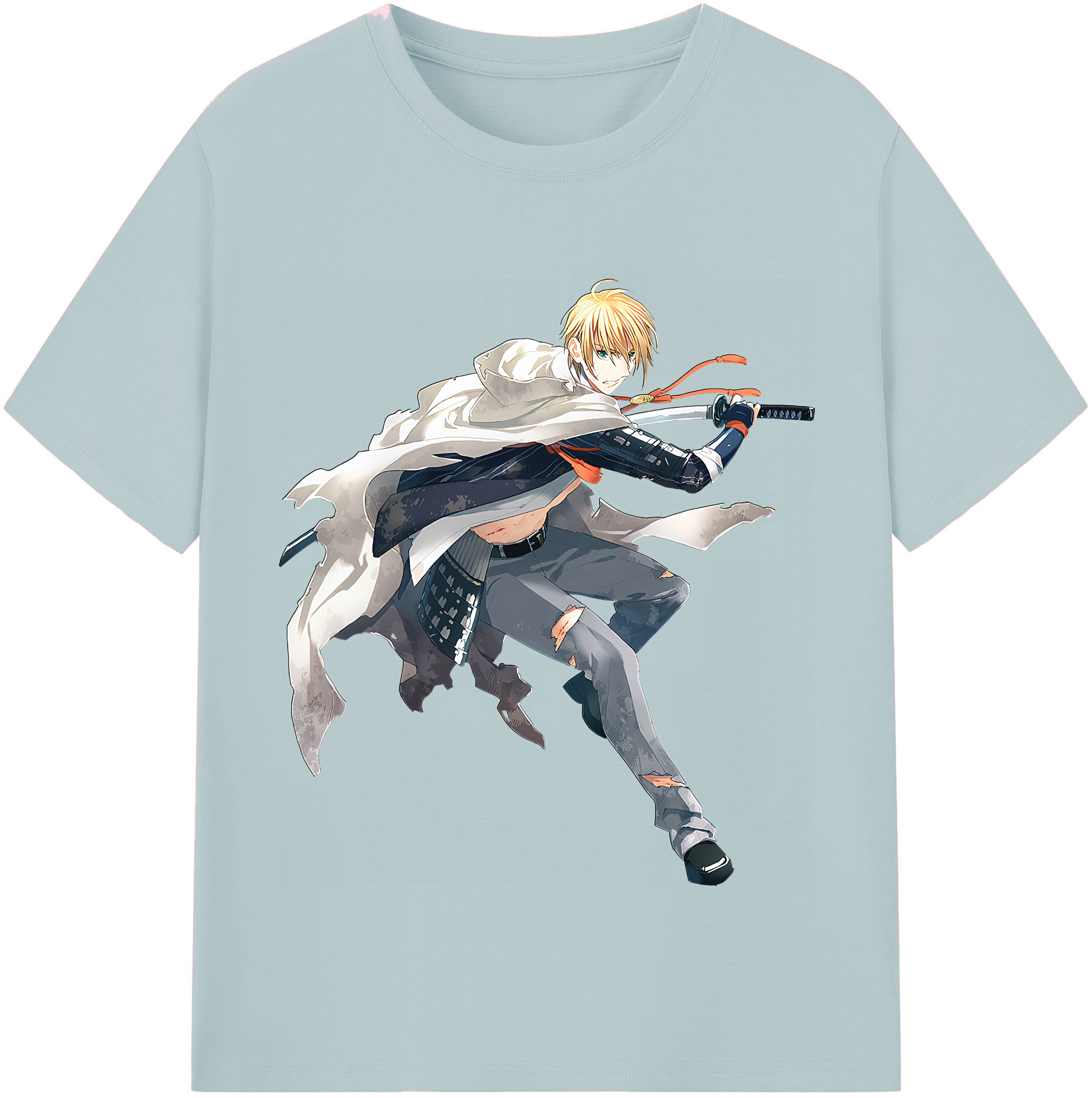 （画像用） 刀剣乱舞 Touken Ranbu 綿100％半袖Tシャツ（フロントプリント）